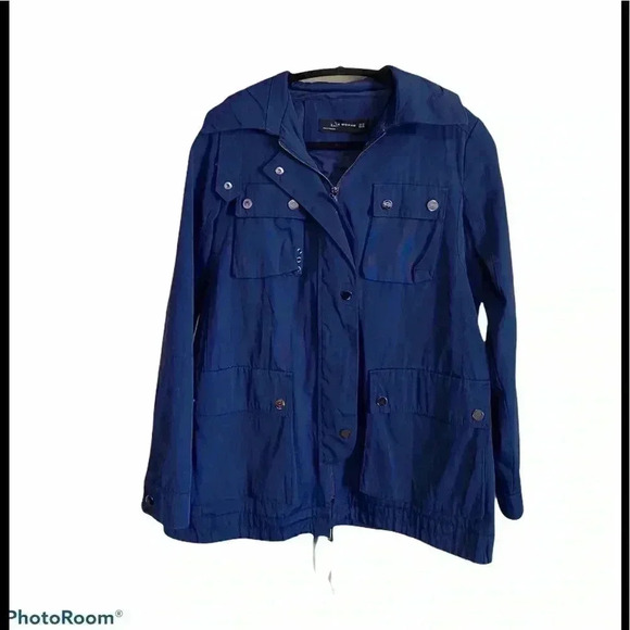 Zara Woman Navy Blue Jacket Size XS - Picture 1 of 5